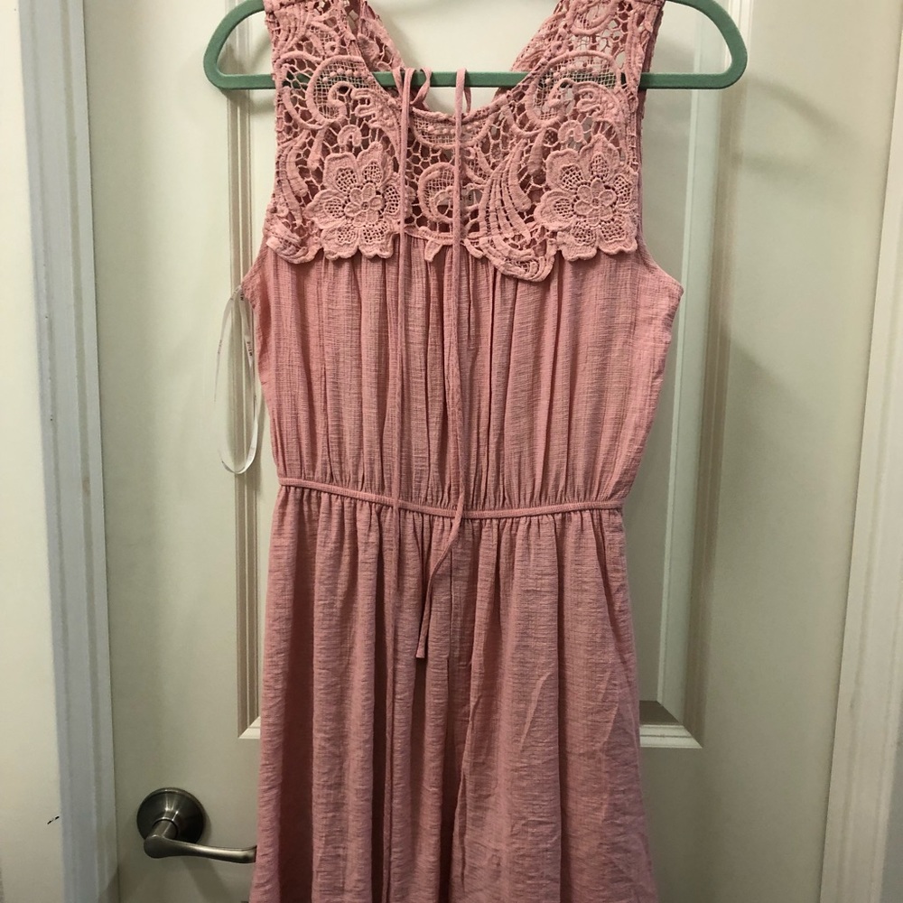 Pink dress